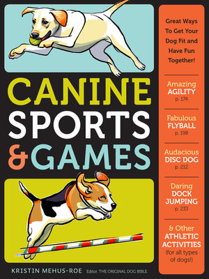 cover image of Canine Sports & Games
